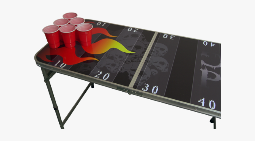 Table,beer Pong - Folding Table, HD Png Download, Free Download