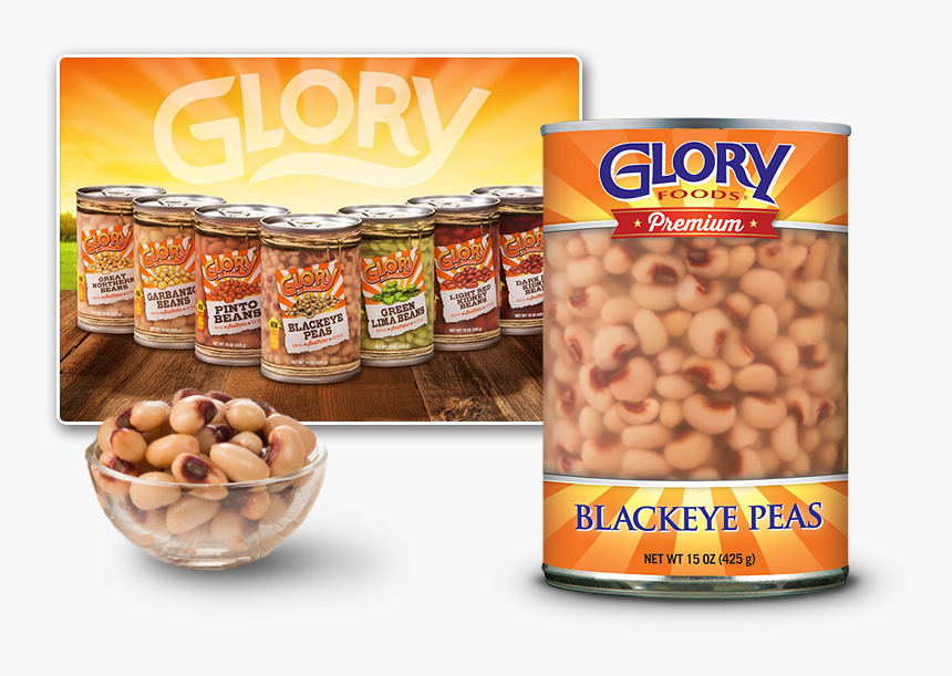 Convenience Food - Glory Foods Canned Transparent, HD Png Download, Free Download