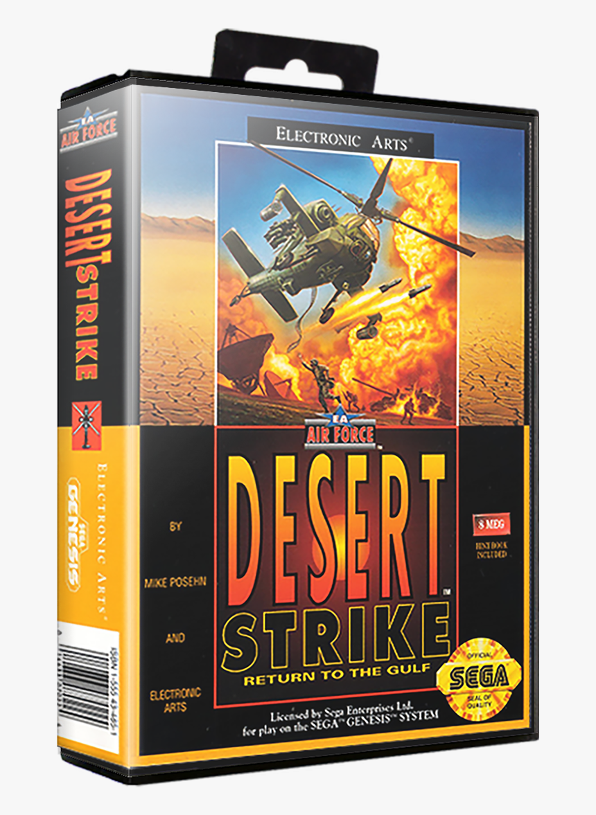 Desert Strike Return To The Gulf Sega Genesis, HD Png Download, Free Download