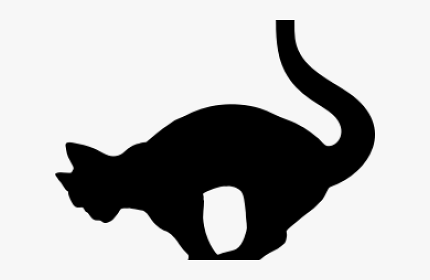 Transparent Cat Silhouette Png - Cat Grabs Treat, Png Download, Free Download