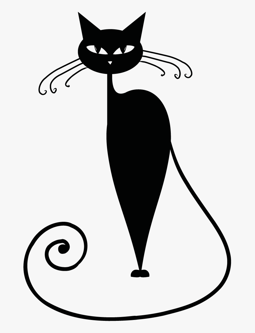 Clip Art Cat Silhouette, HD Png Download, Free Download