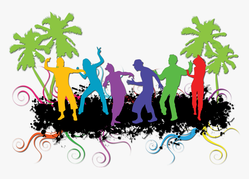 Dance Party Clipart, HD Png Download, Free Download