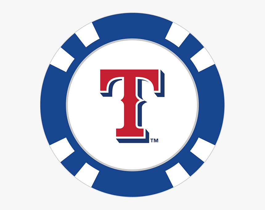 Texas Rangers Poker Chip Ball Marker - Transparent Cleveland Indians Logo, HD Png Download, Free Download