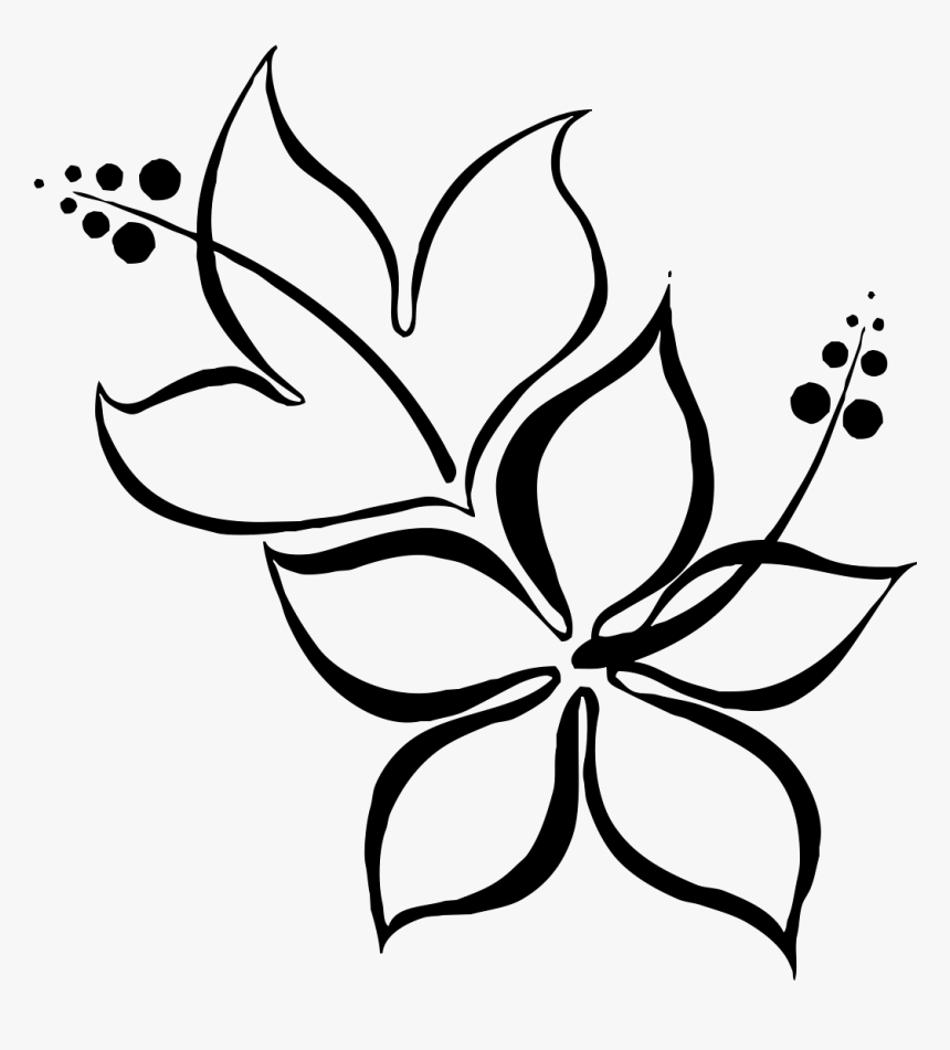 Download Gladiolus Flower Drawing Beautiful Easy Flower Drawings Hd Png Download Kindpng
