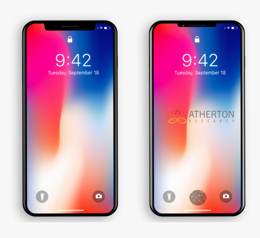 Iphone 6 Transparent Housing Iphone X Fingerprint Sensor - Iphone X Fingerprint Sensor, HD Png Download, Free Download