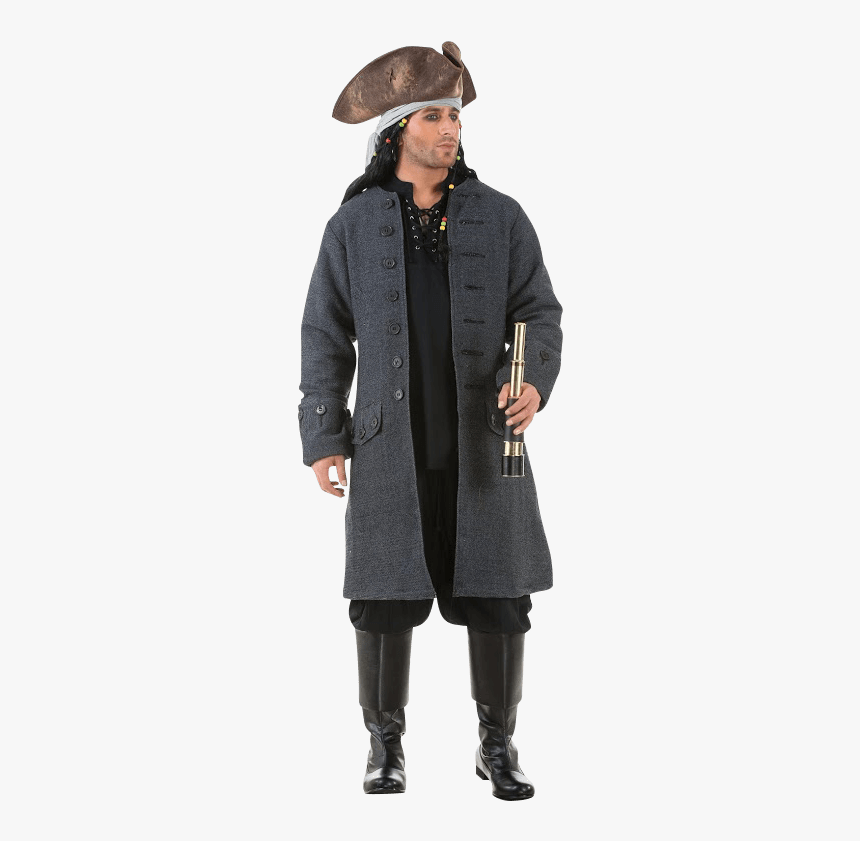 Jack Sparrow Pirate Coat - Jack Sparrow Costume Jacket, HD Png Download, Free Download