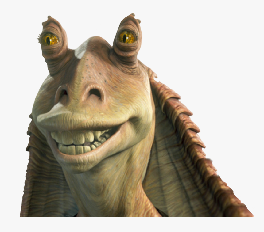 Alien Aliens Extraterrestre Starwars Jarjarbinks Alieni - Jar Jar Binks Png, Transparent Png, Free Download