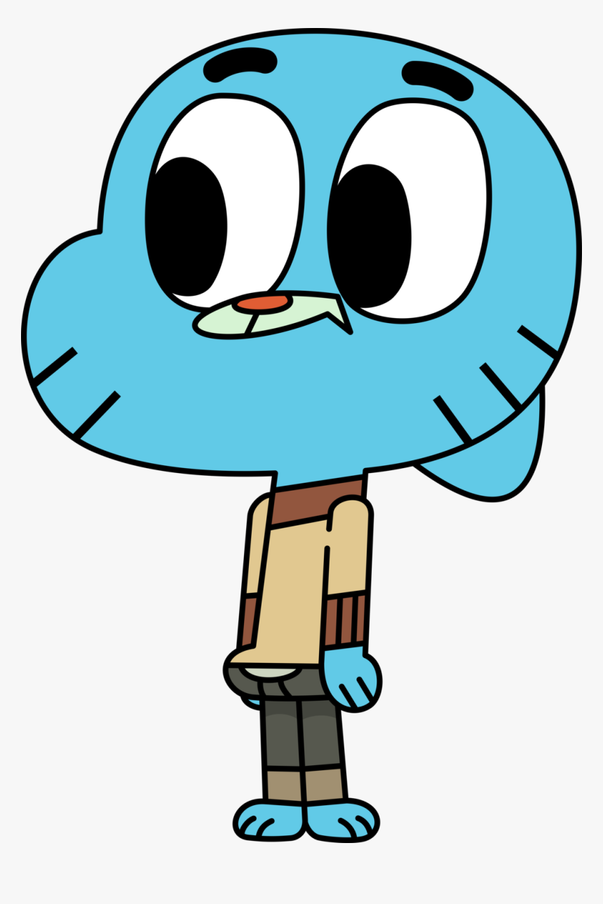 Cartoon Cat Mascot - Amazing World Of Gumball Png, Transparent Png, Free Download