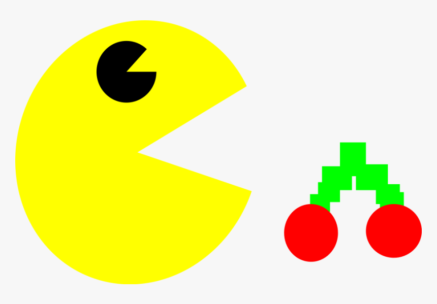 Pacman Moving Clipart Cliparthut Free - Vector Pac Man Clip Art, HD Png Download, Free Download