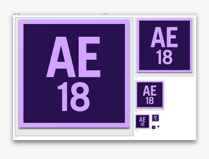 Icon Example - After Effects 2018 Icon, HD Png Download, Free Download