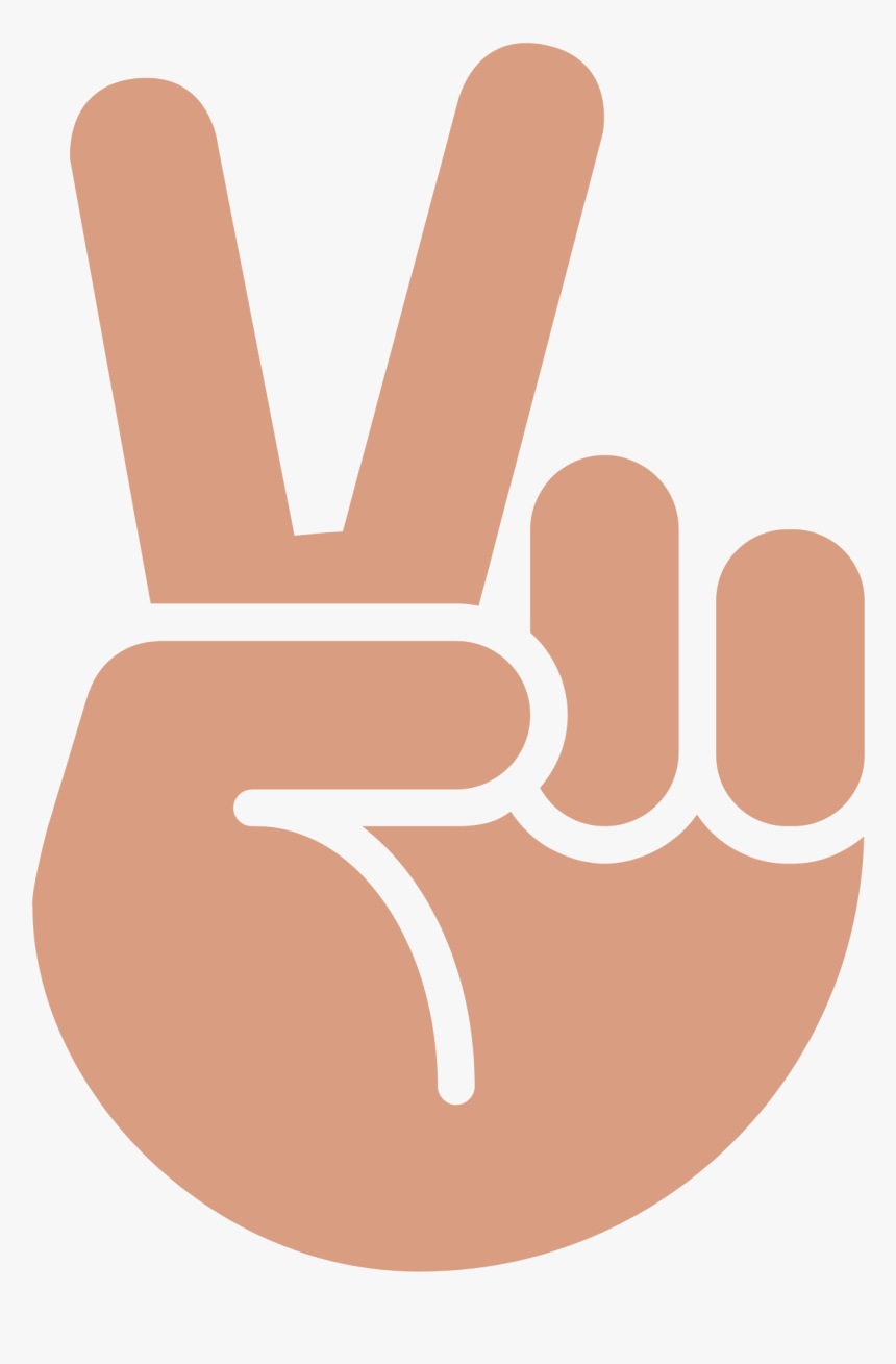 Peace Sign Hand Svg Png Download Peace Symbols Transparent Png Kindpng