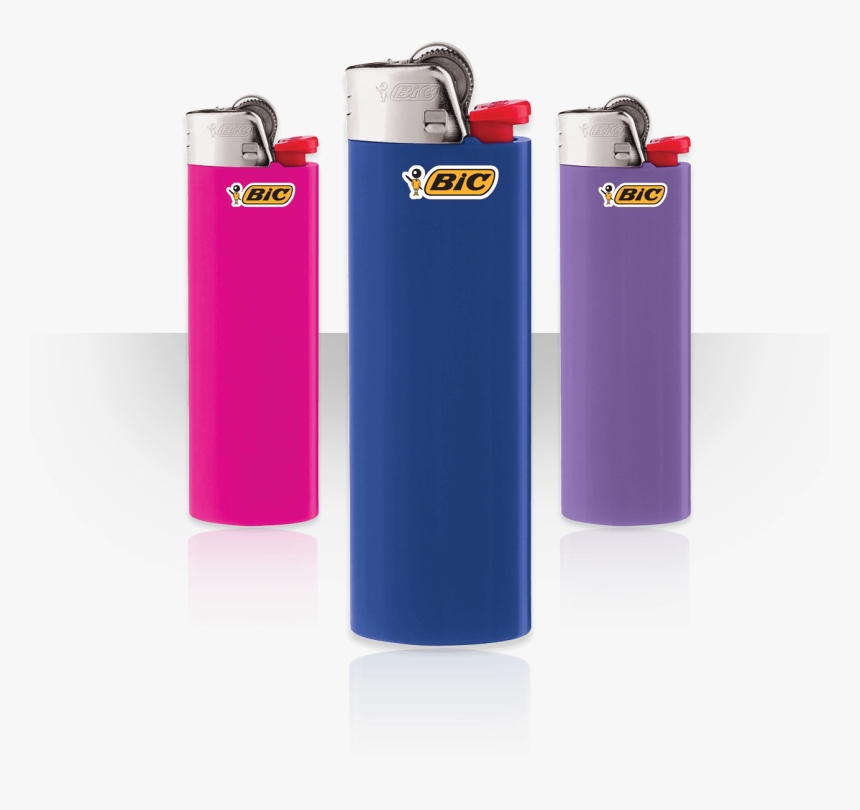 Three Bic Lighters - Bic Lighter Us, HD Png Download, Free Download