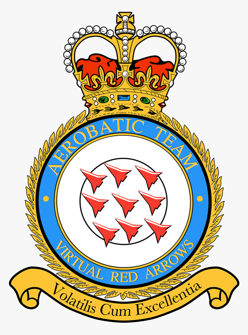 Raf Red Arrows Logo Badge, HD Png Download, Free Download