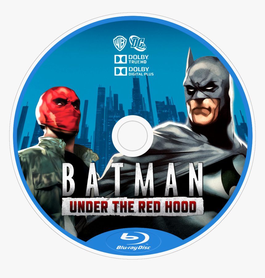 Batman Under The Red Hood Blu Ray Disc, HD Png Download - kindpng