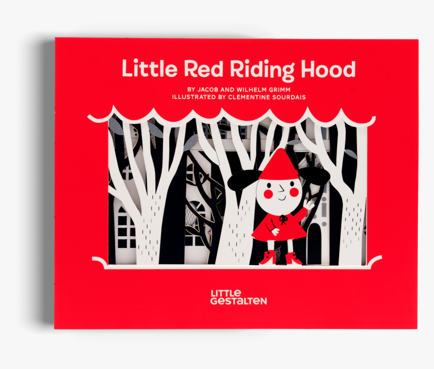 Little Red Riding Hood Little Gestalten Kids Book"
 - Red Riding Hood Cut Book, HD Png Download, Free Download