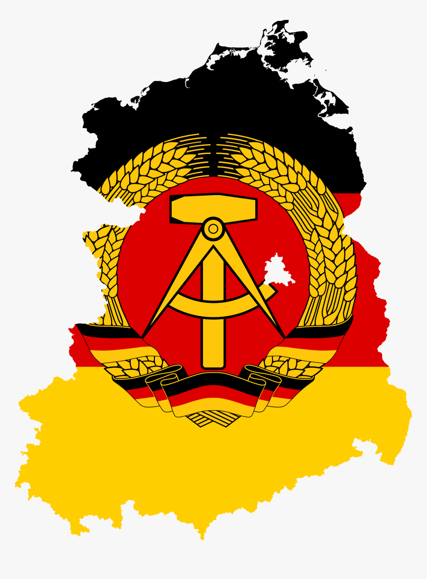 German Democratic Republic Flag Map HD Png Download Kindpng   157 1575231 German Democratic Republic Flag Map Hd Png Download 