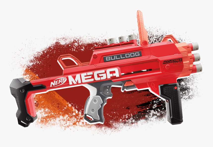 Transparent Nerf Gun Png - Nerf Mega Bulldog, Png Download, Free Download