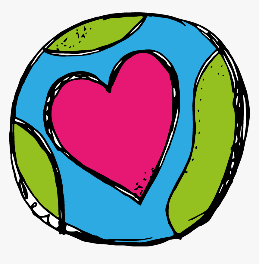 Heart Pictures Clipart Cute - Earth With Heart Clipart, HD Png Download, Free Download
