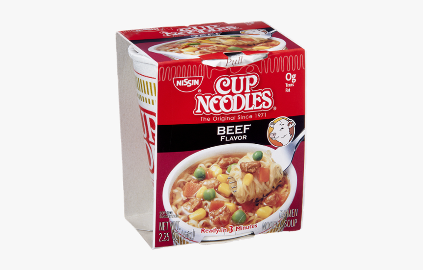 Cup Of Noodles Beef, HD Png Download, Free Download