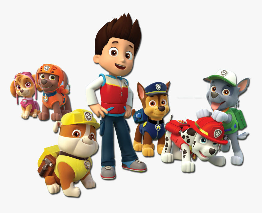 Transparent Paw Patrol Characters Png - Paw Patrol Characters Png, Png  Download - kindpng