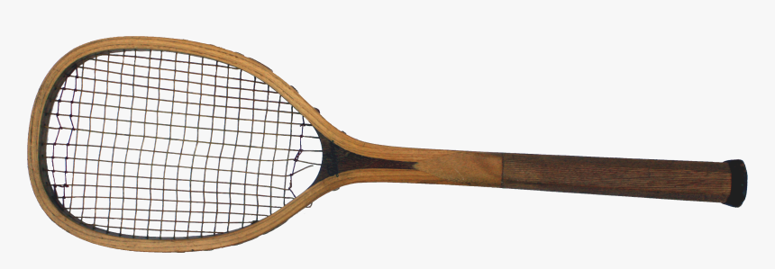 Vintage Tennis Player Woman Png Stickpng Antique - Old Tennis Racket Png, Transparent Png, Free Download