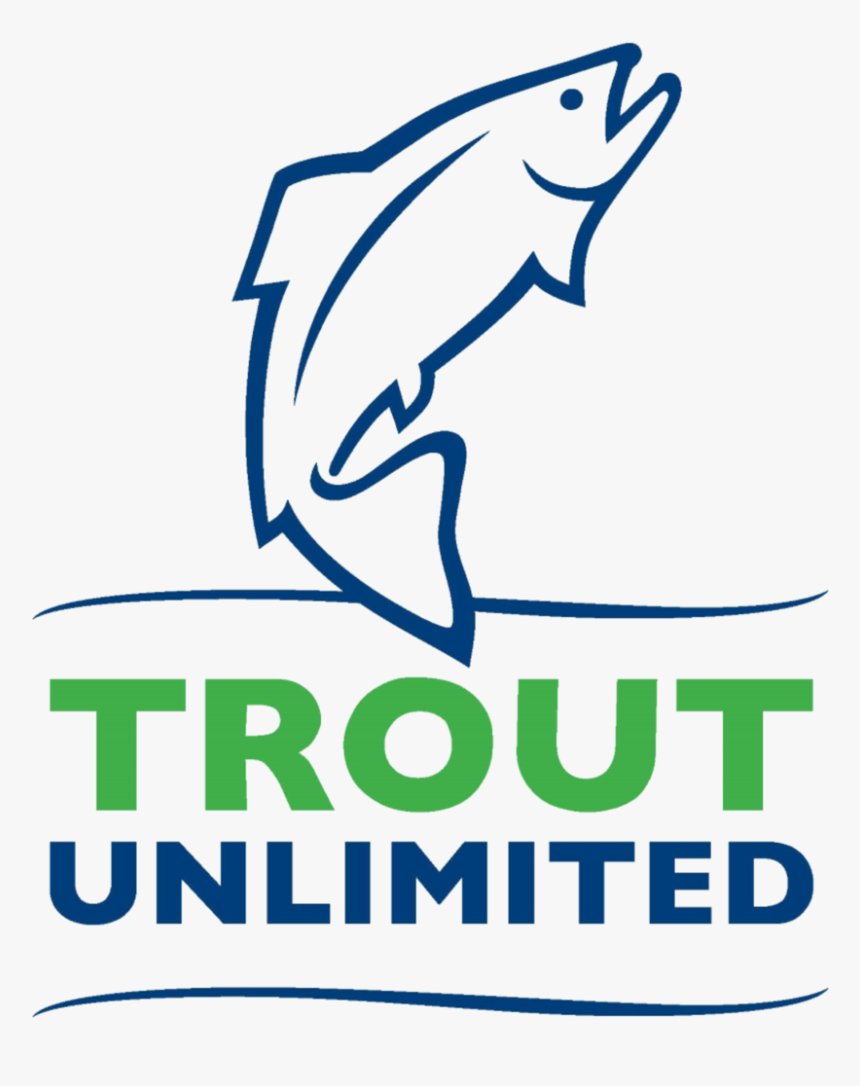 Transparent Water Stream Png - Trout Unlimited Logo, Png Download, Free Download