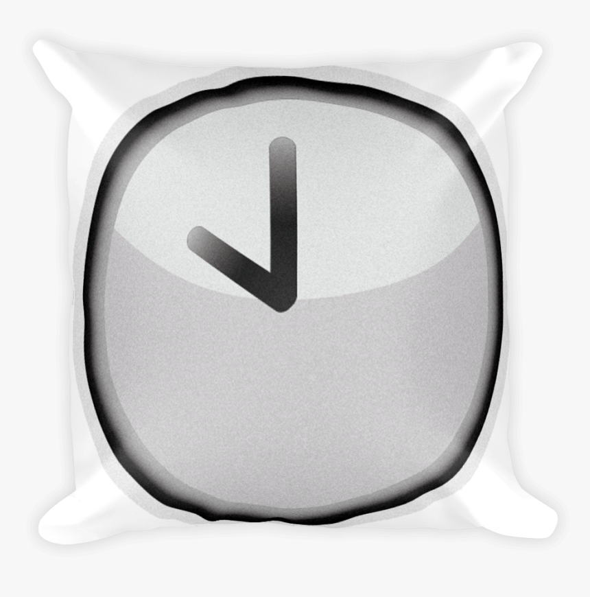 Clock Face Png -clock Face Ten O"clock - Throw Pillow, Transparent Png, Free Download