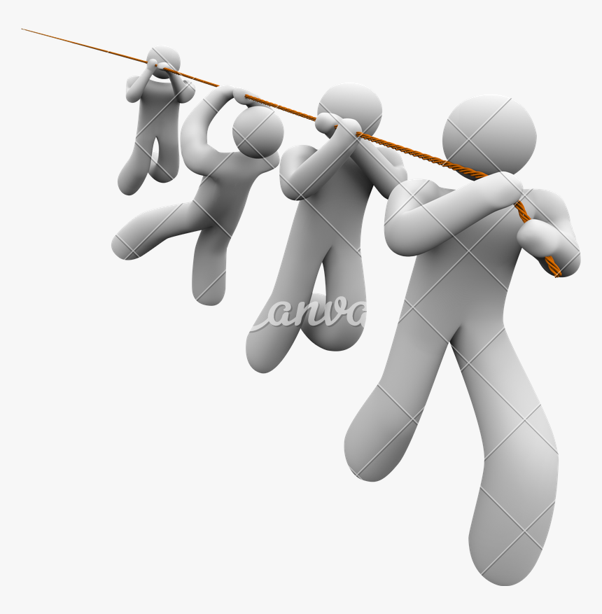 Pulls The Rope PNG Transparent Images Free Download, Vector Files