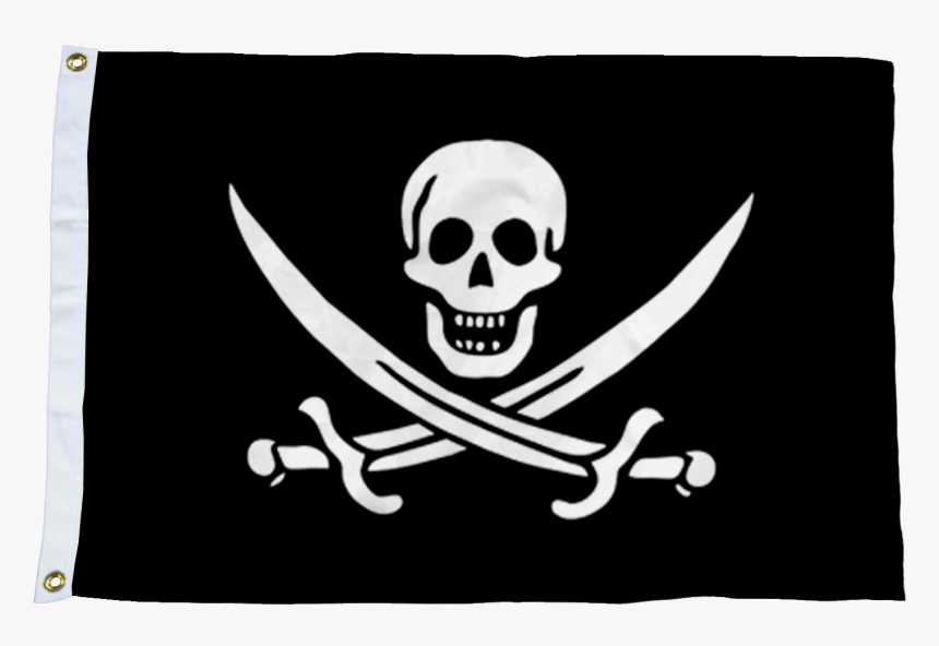 Jolly Roger Pirate Flag United States Brethren Of The - Jolly Roger Calico Jack, HD Png Download, Free Download