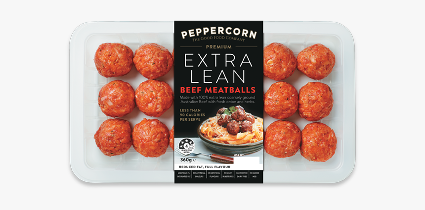 Pfc Ppexl 360g Beef Meatballs 605x530px - Pepperoni, HD Png Download, Free Download