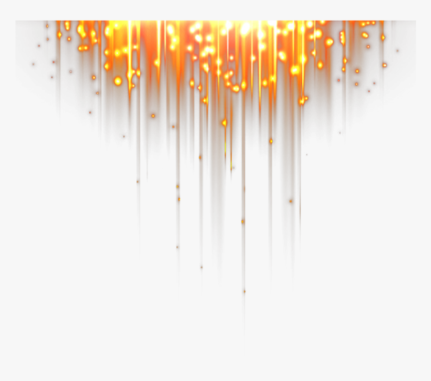 Mq Border Borders Yellow Light Lights Orange Fire - Orange Lights Png, Transparent Png, Free Download