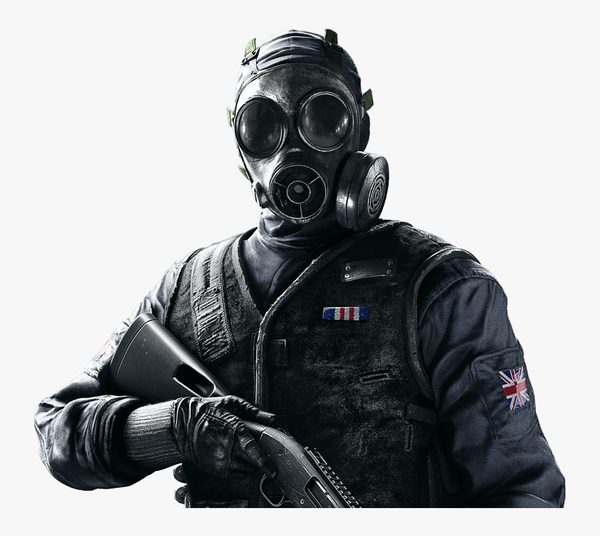 Swat Close Up - Thatcher Rainbow Six Png, Transparent Png, Free Download