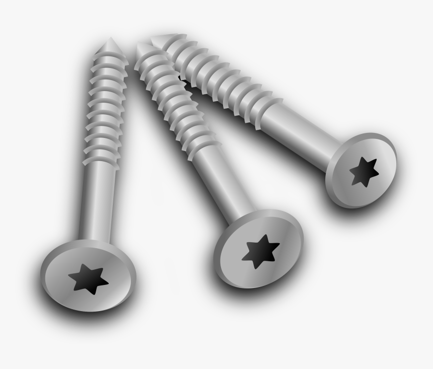 Hardware,screw,hardware Accessory - Clipart Image Of Screw, HD Png Download, Free Download