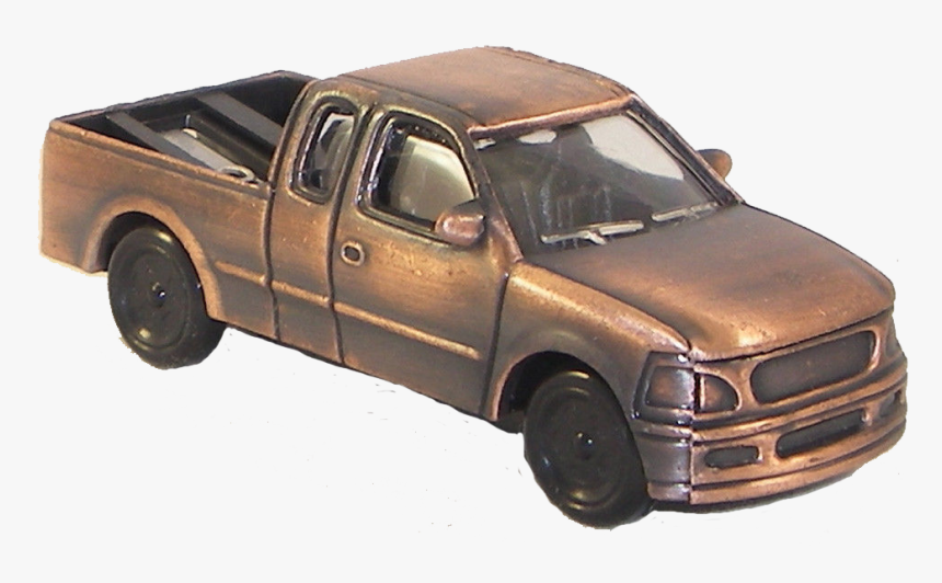 Modern Style Pickup Truck Bronze Pencil Sharpener - Ford F-series, HD Png Download, Free Download