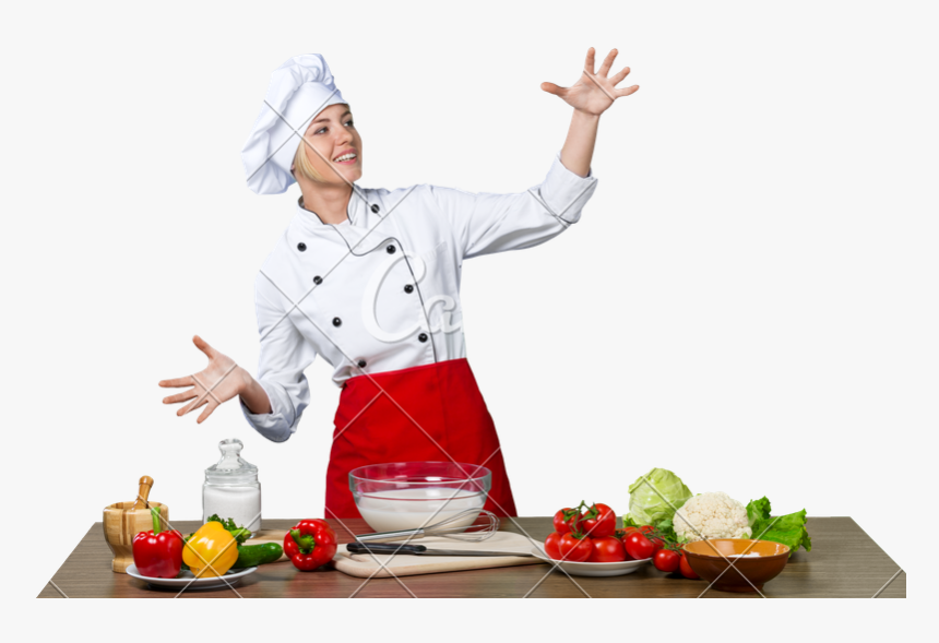 Transparent Female Chef Clipart - Chef, HD Png Download, Free Download