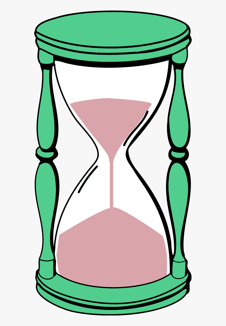 Hourglass With Sand - Hourglass Clipart, HD Png Download, Free Download