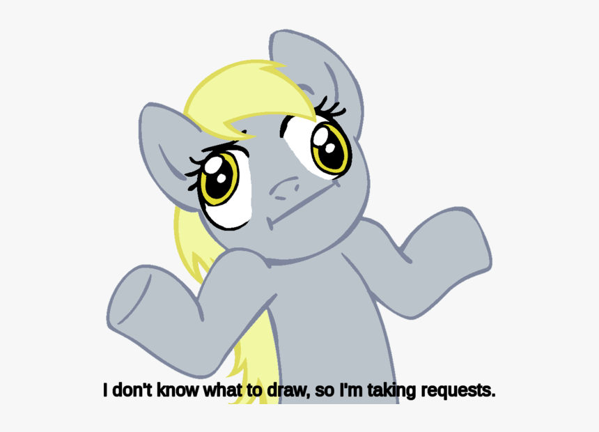 Mlp Derpy Shrug, HD Png Download, Free Download