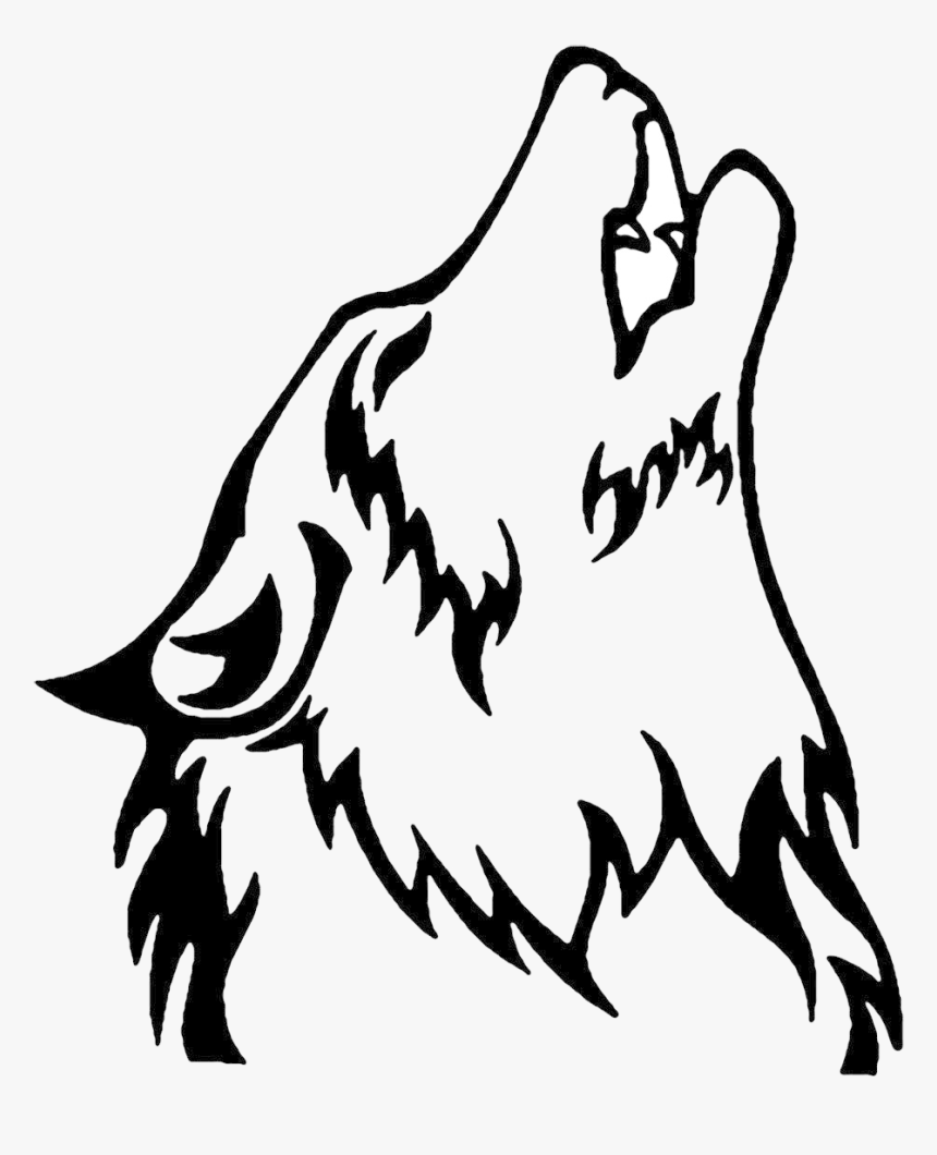 Wolf Free Howling Clipart Clip Art On Transparent Png - Easy Wolf ...