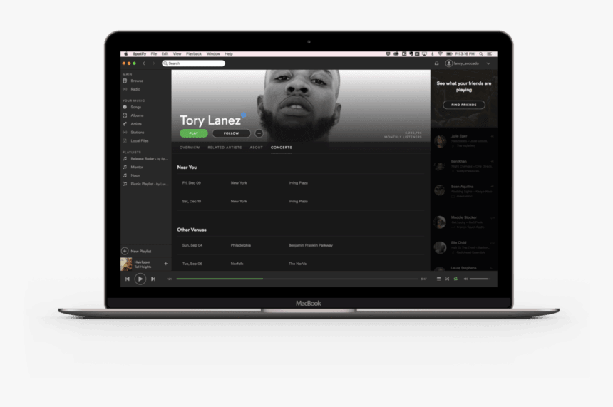 Spotify Added A ‘concerts’ Tab To Artist Pages So You - Concert, HD Png Download, Free Download