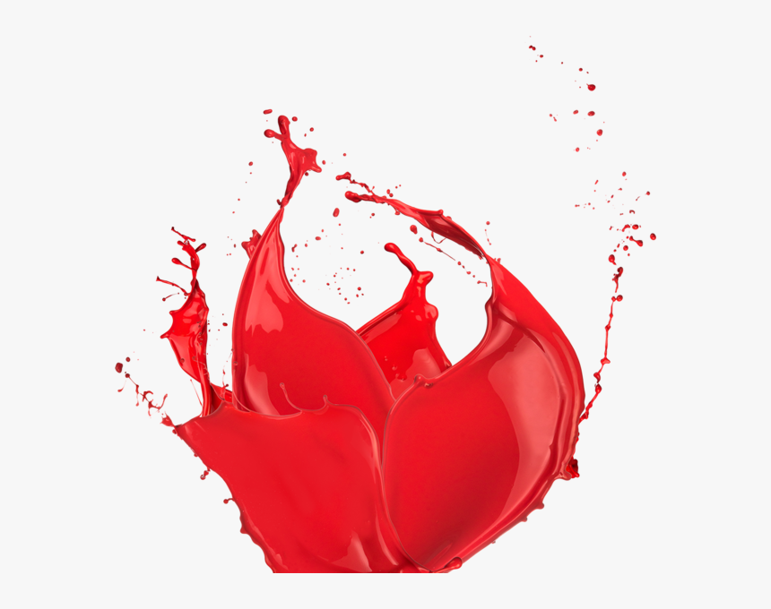 Watercolor Splatter Png Red Splatter Png Red Splash - Paint Splash Png Red, Transparent Png, Free Download