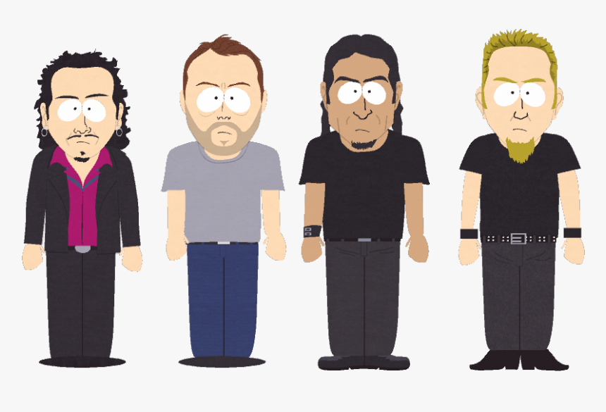 Metallica South Park Style, HD Png Download, Free Download