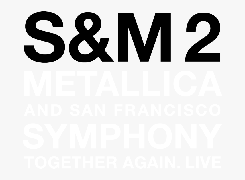 Metallica San Francisco Symphony Logo S M2 Png Transparent Png Kindpng