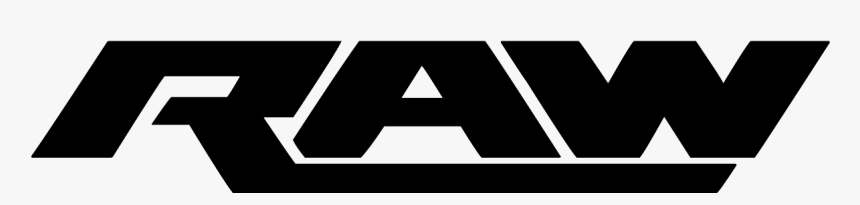 Wwe Raw - Black Wwe Raw Logo, HD Png Download, Free Download