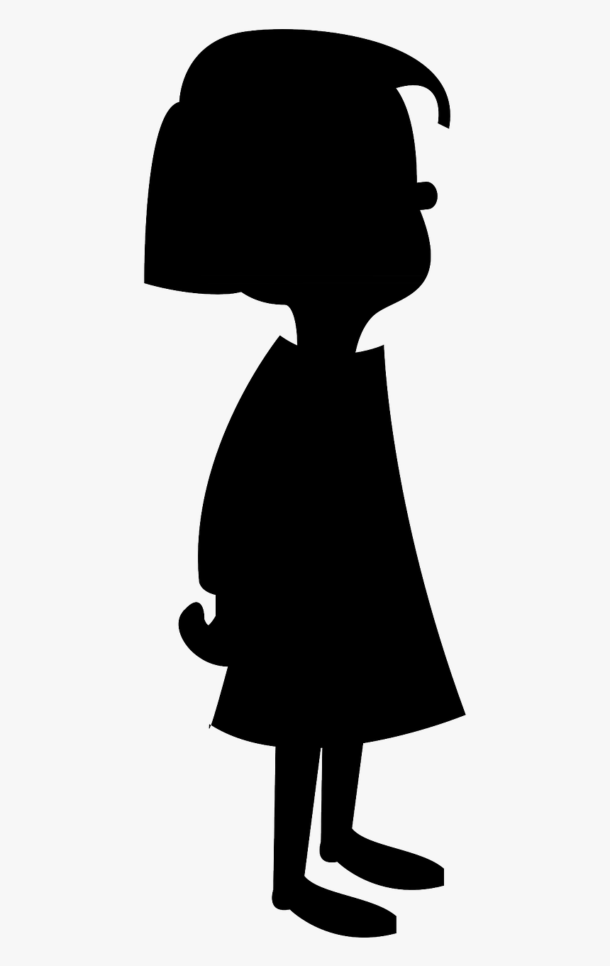 Transparent Little Girl Silhouette Clipart - Funny Comment On Girl, HD Png Download, Free Download