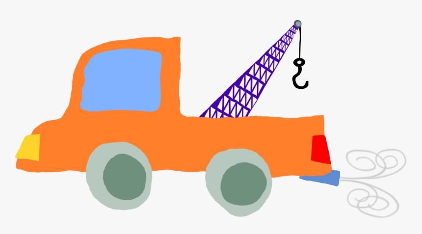 Crooked Car Crane 1 Clip Arts - Grua Clipart, HD Png Download, Free Download