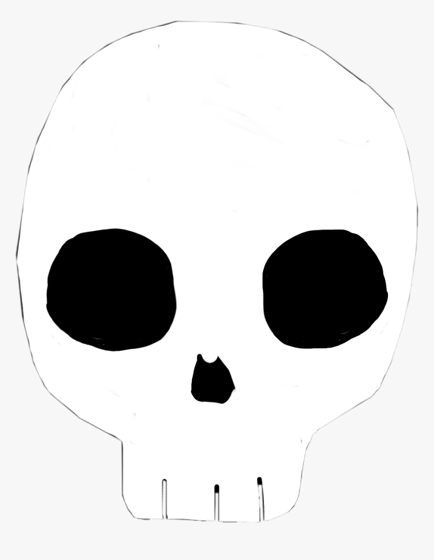 #skull #bones #head #dead #rock #punk #brain #skeleton - Skull, HD Png Download, Free Download