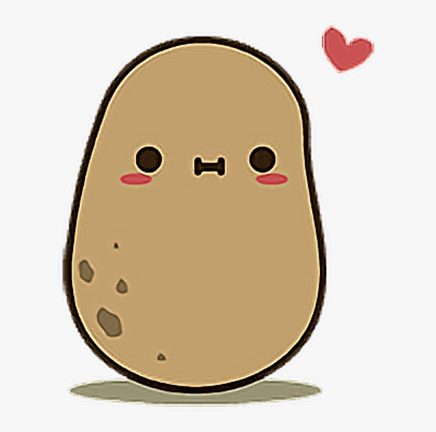 Transparent Cute Food Png Kawaii Potato Png Download Kindpng