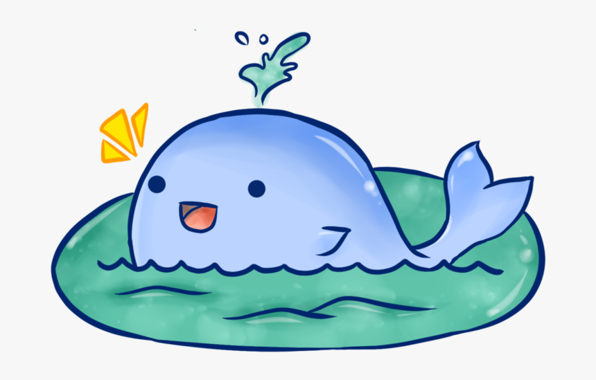 Cute Whale Transparent Background - Cute Logo Transparent Background, HD Png Download, Free Download