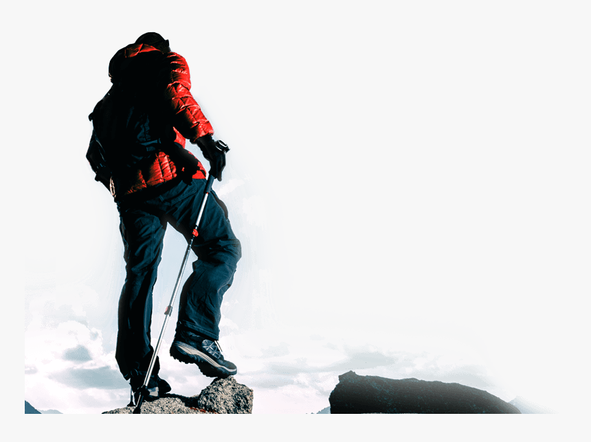 Transparent Hiker Png - Mountaineering, Png Download, Free Download