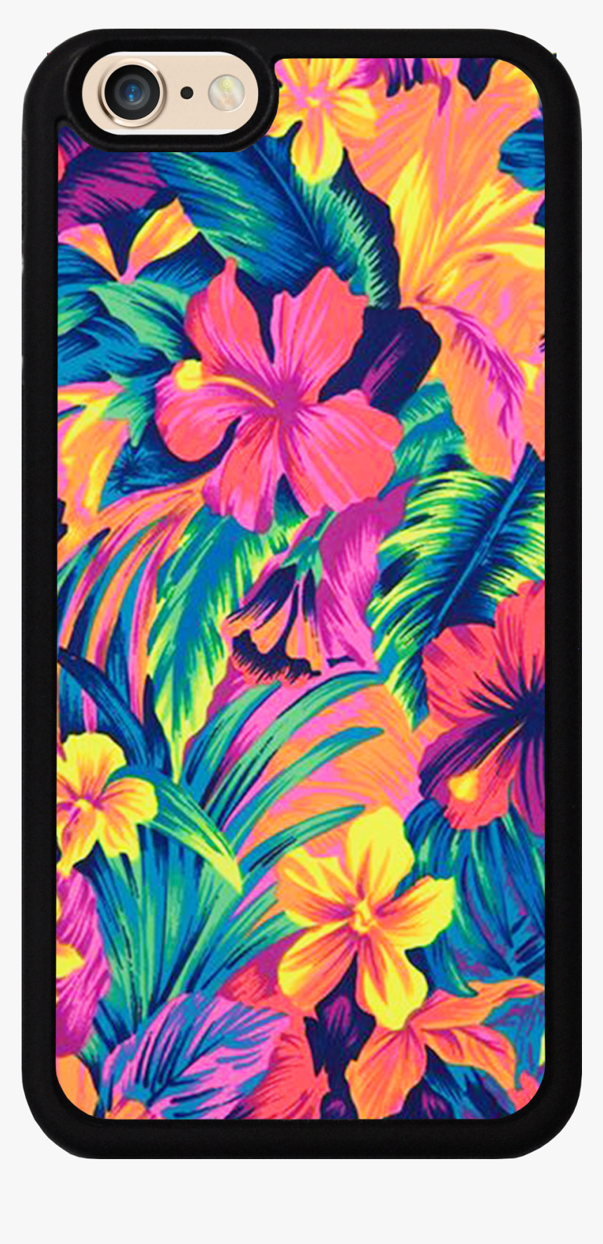 Tropical Flower Pattern For Iphone 4s - Thbd Humanité, HD Png Download, Free Download